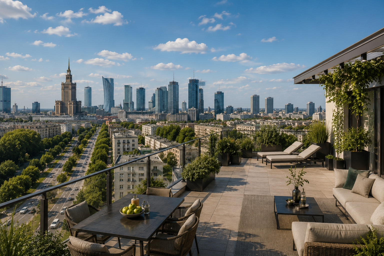 SPRZEDAŻ! Warszawa! Off market penthouse –śródmieście 300 m