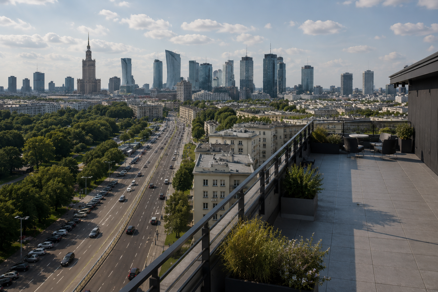 SPRZEDAŻ! Warszawa! Off market penthouse –śródmieście 300 m