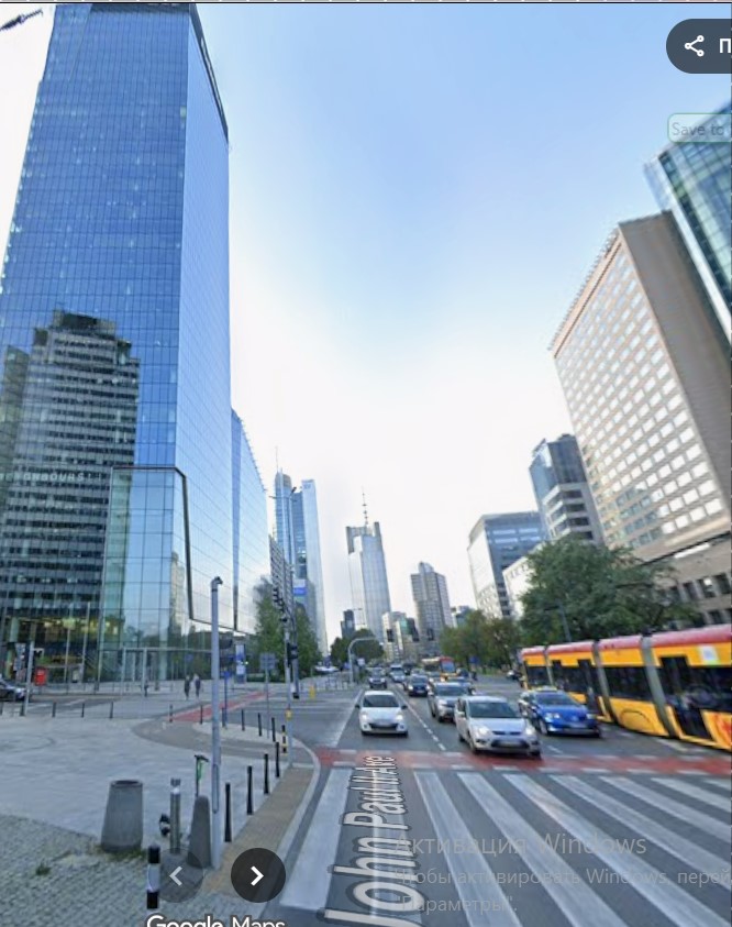 FOR SALE! 1 Warsaw  John Paul II Avenue / Grzybowska Street