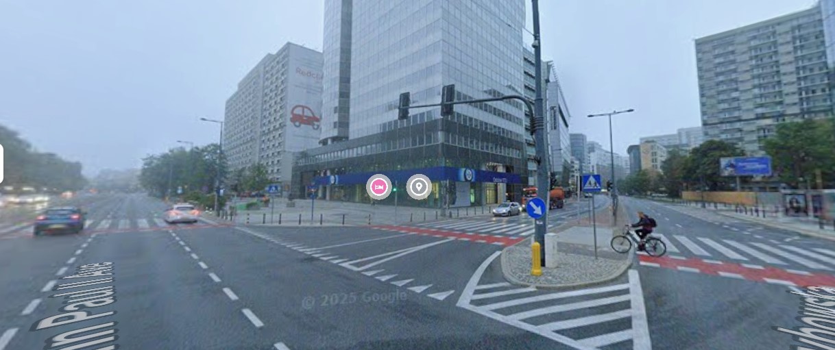 FOR SALE! 1 Warsaw  John Paul II Avenue / Grzybowska Street